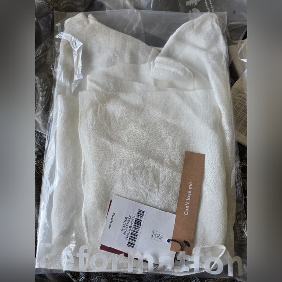 Reformation NWT Keegan Top - Medium - White - Picture 6 of 6